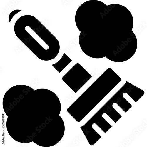Duster Glyph Icon