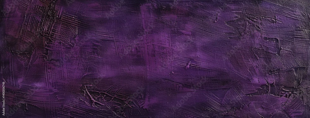 Enigmatic Purple Canvas