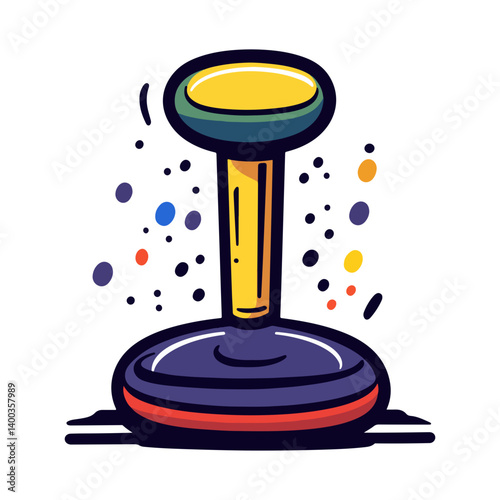 Plunger, tool, vector illustration, transparent background