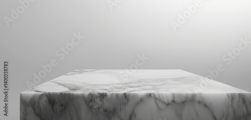 Obraz na płótnie Elegant Marble Surface w salonie