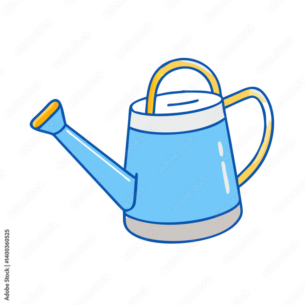 Obraz premium watering can icon, watering can vector illustration-simple illustration of watering can, perfect for watering can logos and icons