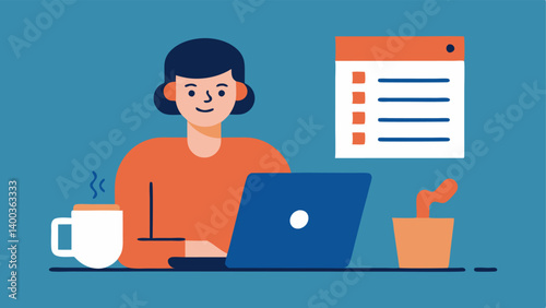 Online Checkout An individual with a focused expression filling out an online checkout form on a laptop with a cup of coffee and notes beside them.