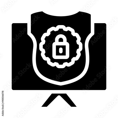 Vector Design Security Control Icon Style
