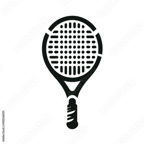 badminton racket vector 