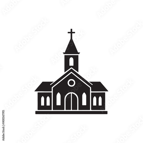 church icon vector illustration
