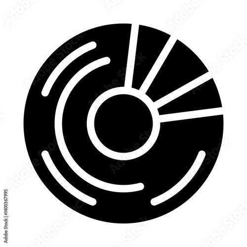 Vector Design CD Icon Style