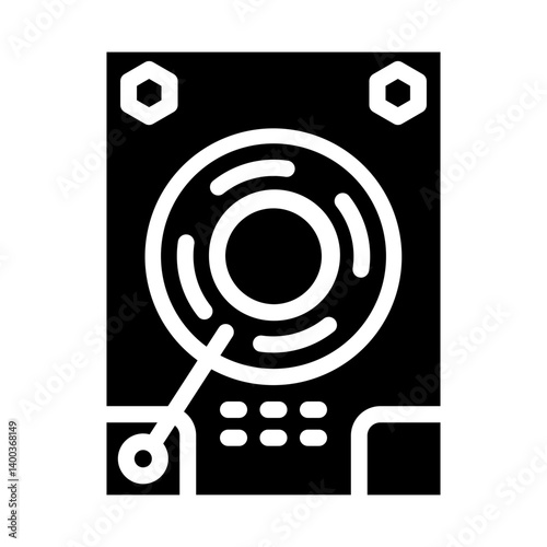 Vector Design Hard Drive Icon Style