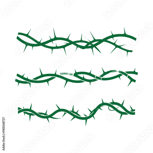 Crown of Thorns Vector Illustration