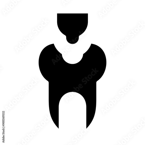 Dental Filling Icon Style