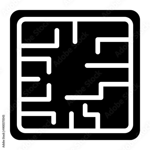 Evacuation Plan Icon Style