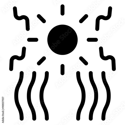 Heat Wave Icon Style