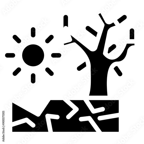 Desertification Icon Style