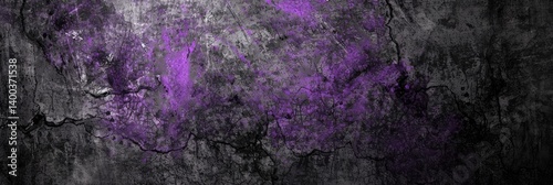 Obraz na płótnie Vibrant Purple Concrete Texture w salonie