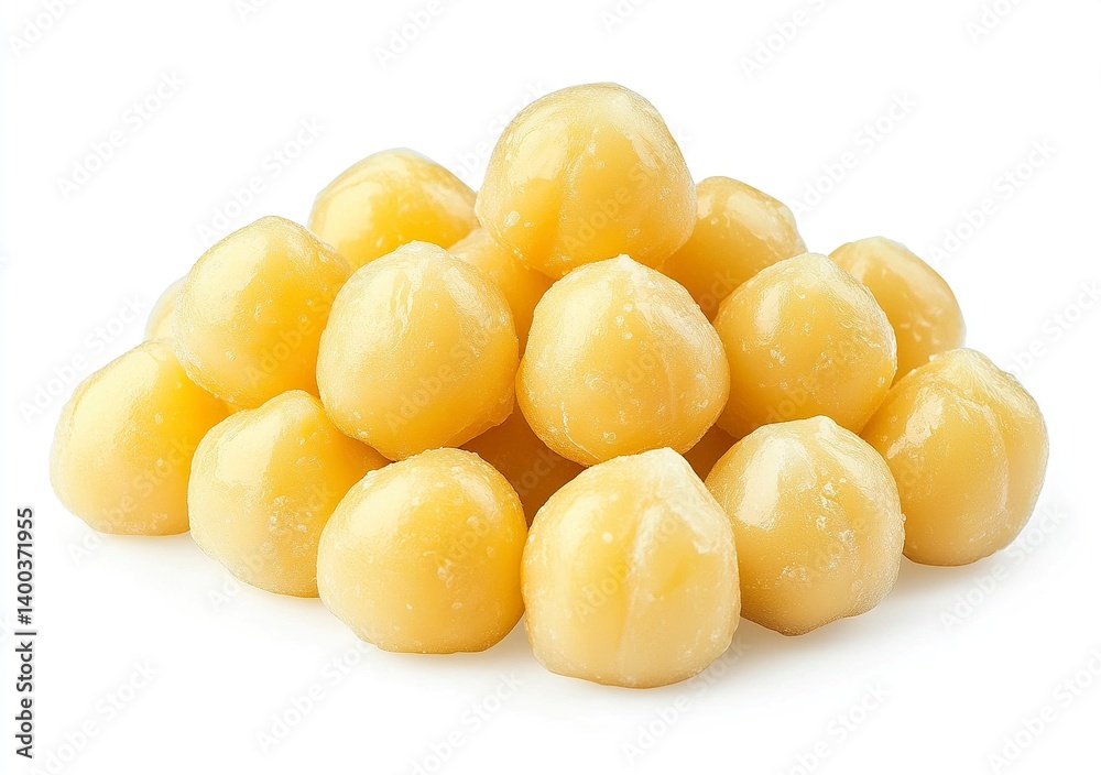 Pile of chickpeas isolated on a white background with a clipping path, in high definition. Pile of chickpeas isolated on a white background with a clipping path, in high definition.