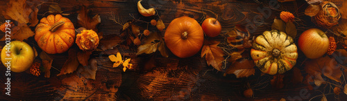Obraz na płótnie Autumn Harvest Festivity w salonie