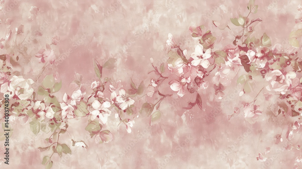 Serene Floral Bloom