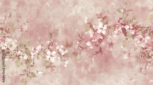 Serene Floral Bloom