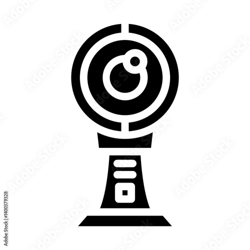 Round Webcam Icon Style