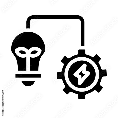 Green Energy Icon Style