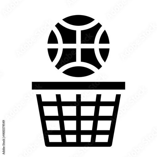 Basketball Icon Style
