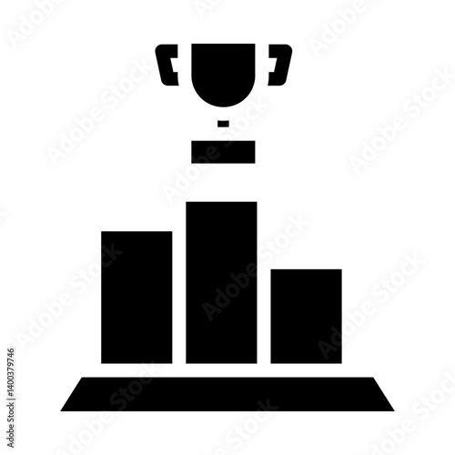 Winner Podium Icon Style