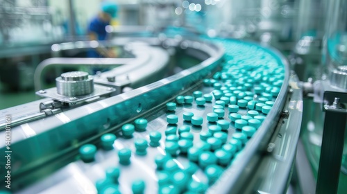 Efficient Pharmaceutical Production Line