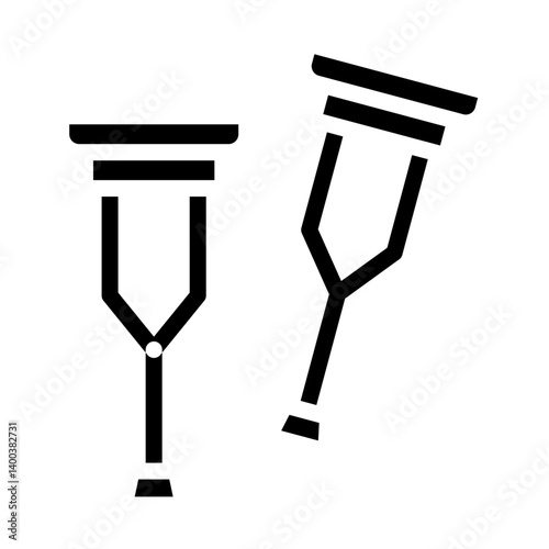 Crutch Icon Style