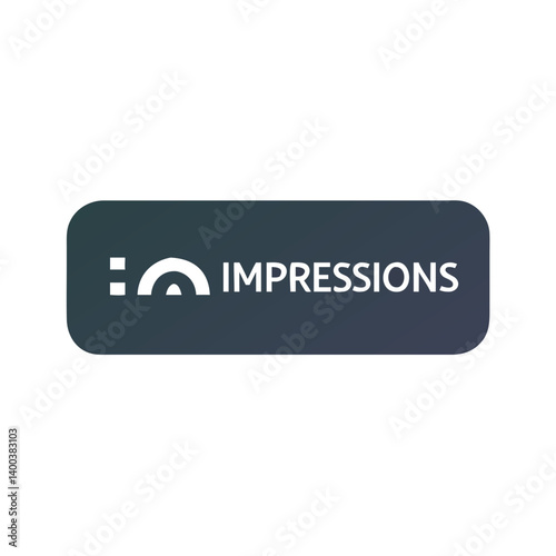 impressions icon, impressions vector illustration-simple illustration of impressions, perfect for impressions logos and icons