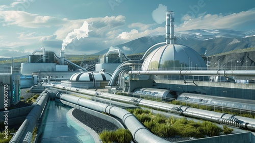 Futuristic Industrial Complex