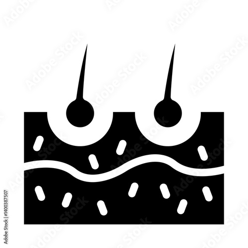 Skin Hair Icon Style