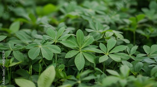 Wallpaper Mural Vibrant Rows of Peanut Plants for Eco-Friendly Energy Solutions Torontodigital.ca