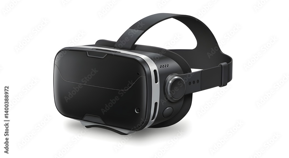 Immerse yourself in a new virtual reality, exploring boundless digital worlds with sleek, black design and adjustable headband. Immerse yourself in a new virtual reality, exploring boundless digital worlds with sleek, black design and adjustable headband.