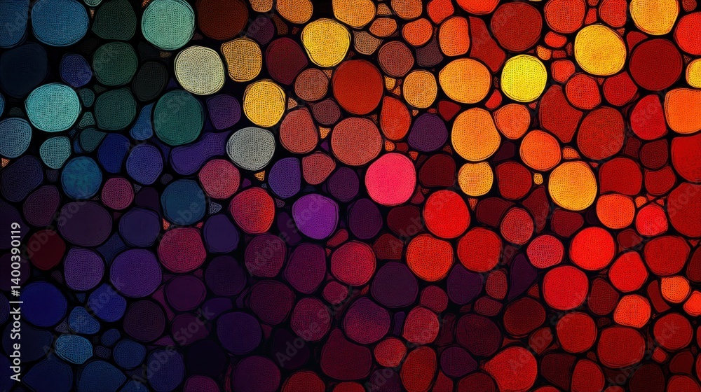 Abstract colorful pebble pattern background. Abstract colorful pebble pattern background.