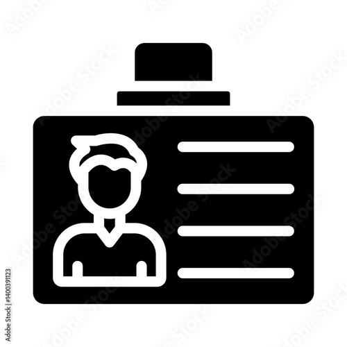 ID Card Icon Style