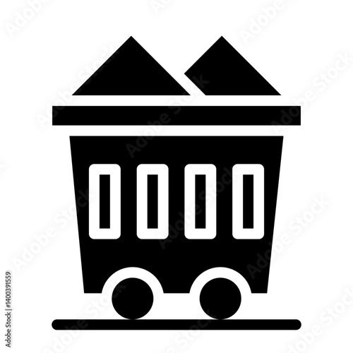 Industry Wagon Icon Style