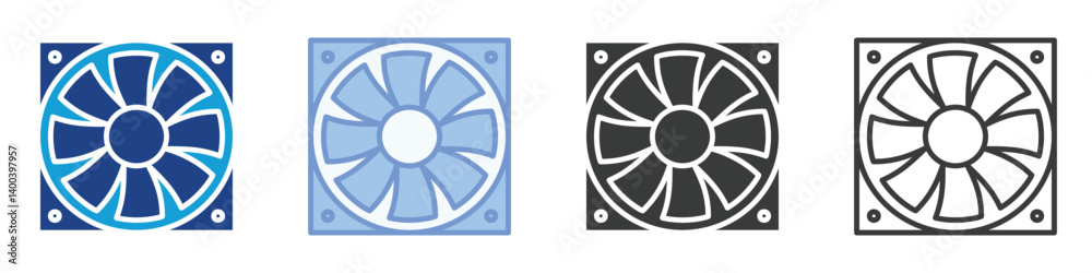 Fan Icons Collection – Multiple Vector Styles Icons Fan Icons Collection – Multiple Vector Styles Icons