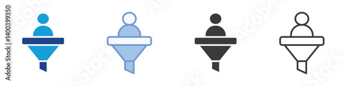 Filter Icons Collection – Multiple Vector Styles Icons