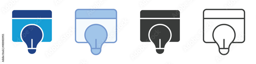 Idea Icons Collection – Multiple Vector Styles Icons Idea Icons Collection – Multiple Vector Styles Icons