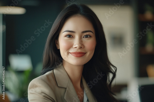 Portrait of a confident businesswoman in the office