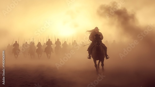 Desert Cavalry Charge
