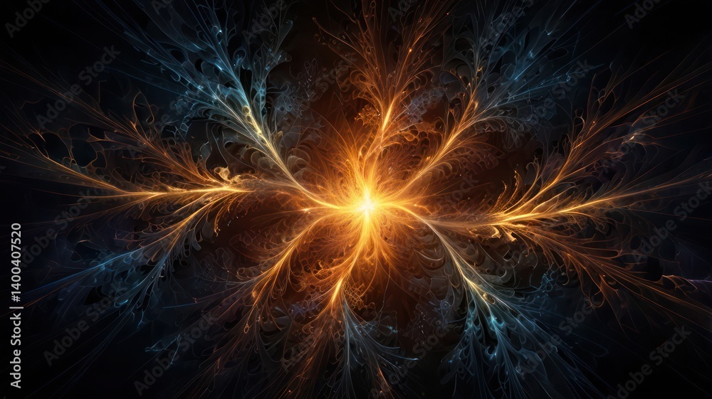 Obraz premium explosion of light