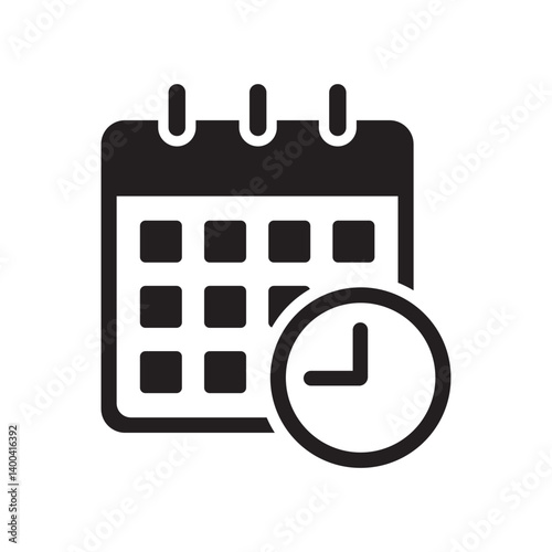 Time and Date Planner Symbol