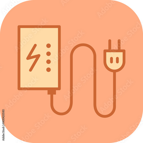Backup phone charger Vector Icon