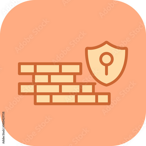 Firewall Vector Icon