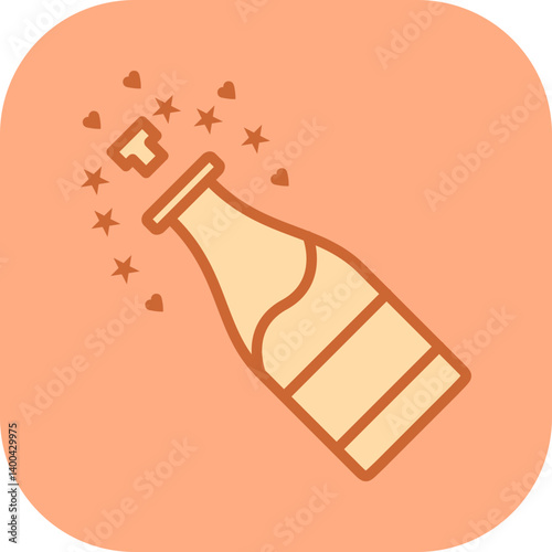 Champagne Vector Icon