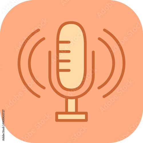 Microphone Vector Icon
