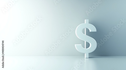 Simple dollar sign graphic photo