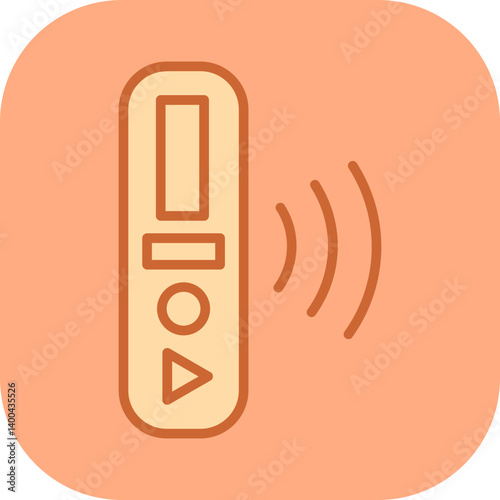 Digital Voice Recorder Vector Icon