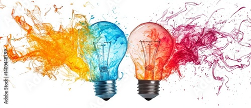 convergence merging ideas dynamic flow of concepts merging to create something entirely new symbolizing the transformative power of ideas coming together to shape the future of innovation
