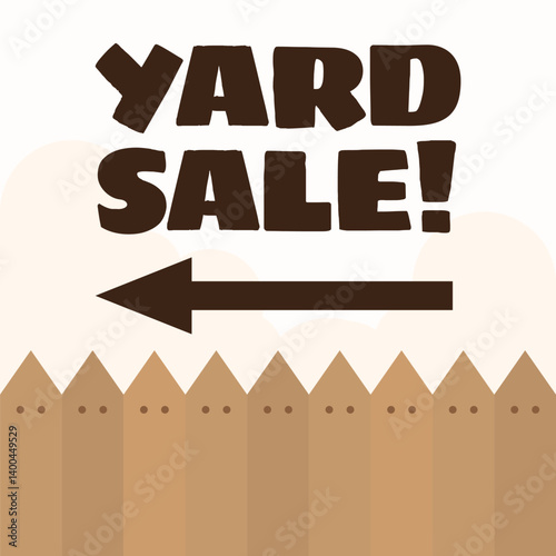 signage yard garage sale clearance 